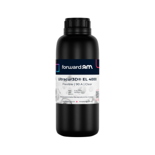 Forward AM Ultracur3D Flexible UV Resin EL 4000 - 1 kg - Clear