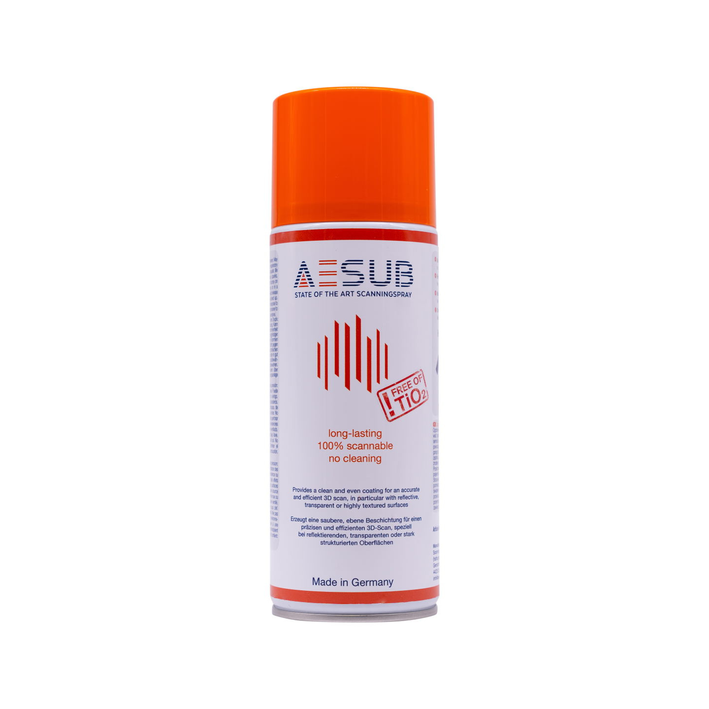 AESUB Orange - Long Lasting Vanishing Scanning Spray - 400 ml