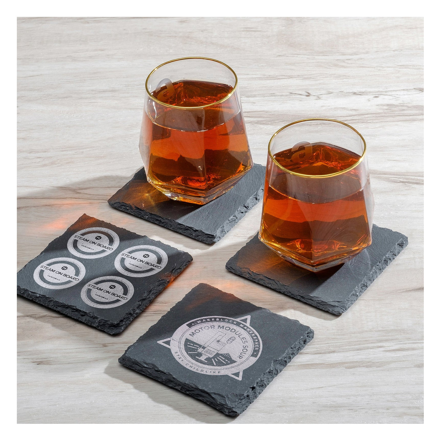 xTool Square Rock Coaster - 4pcs