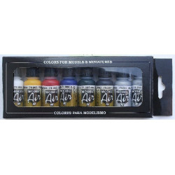 Vallejo Airbrush Color set 8 pcs