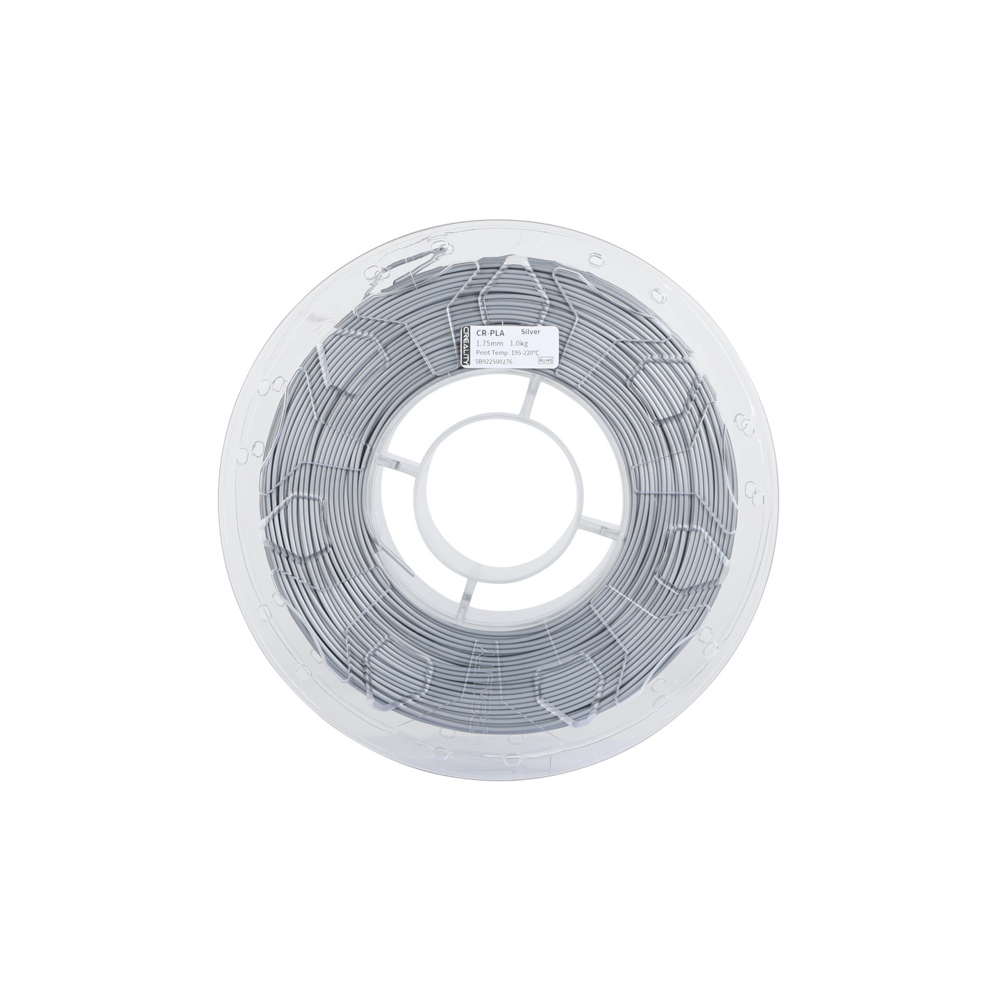 Creality CR-PLA Filament - 1.75 mm - 1 kg - Silver