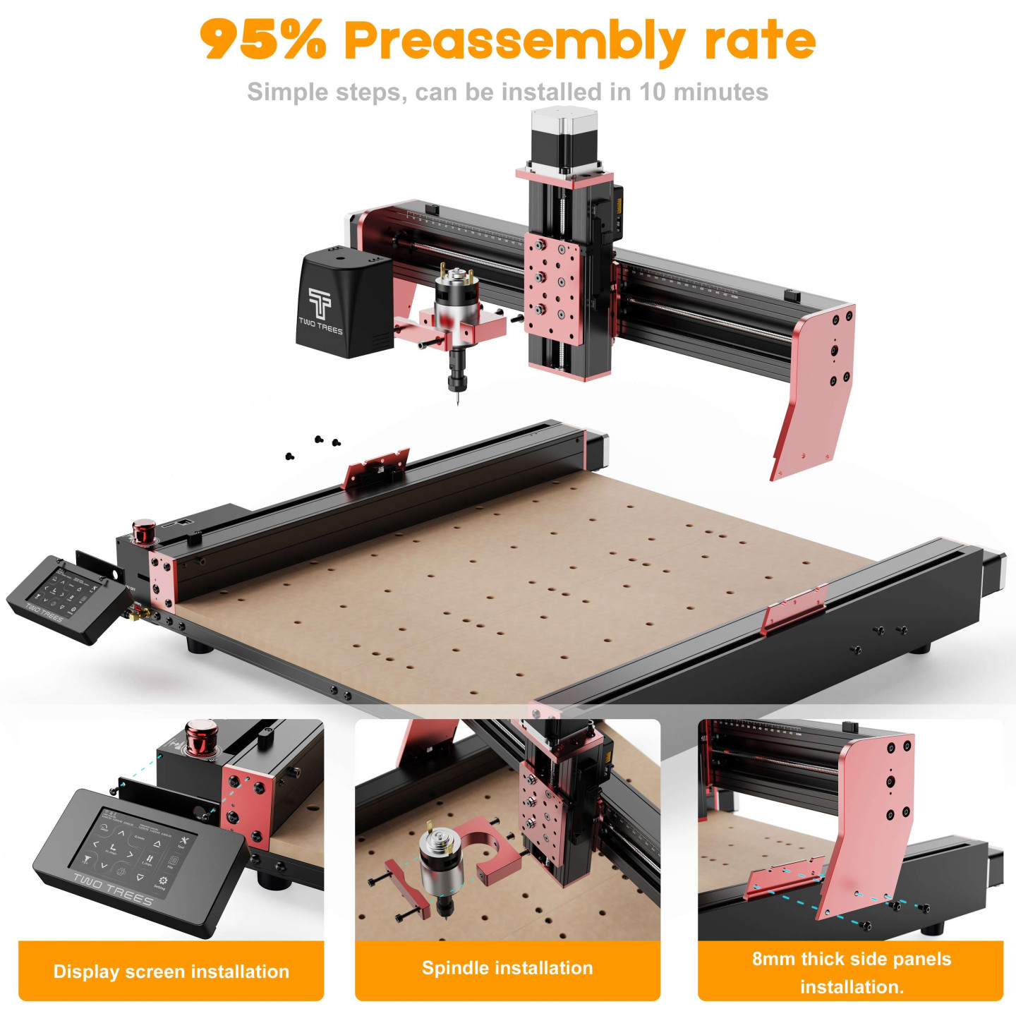 TwoTrees TTC450 Pro CNC Machine