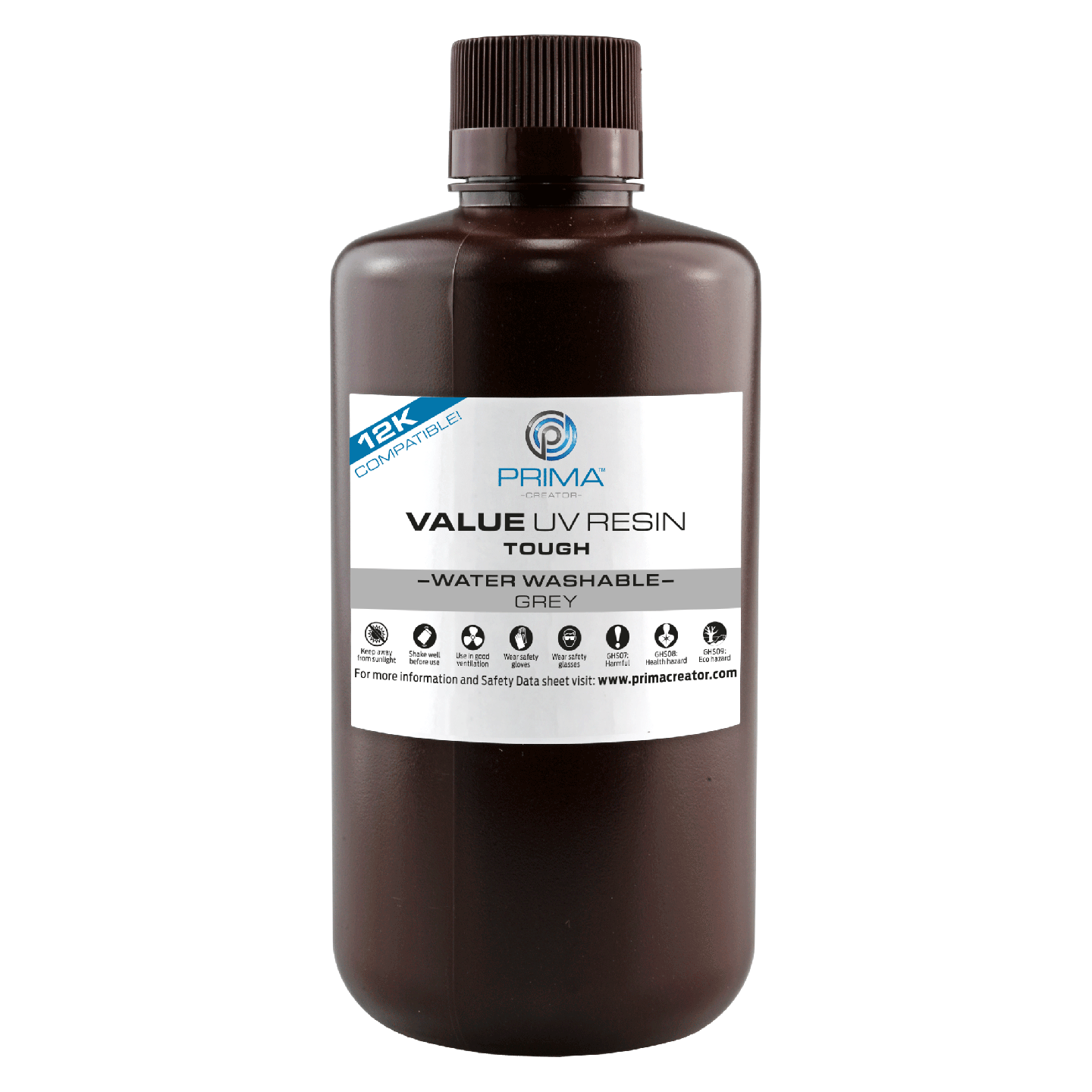 PrimaCreator Value Tough (ABS Like) Water Washable UV Resin - 1kg