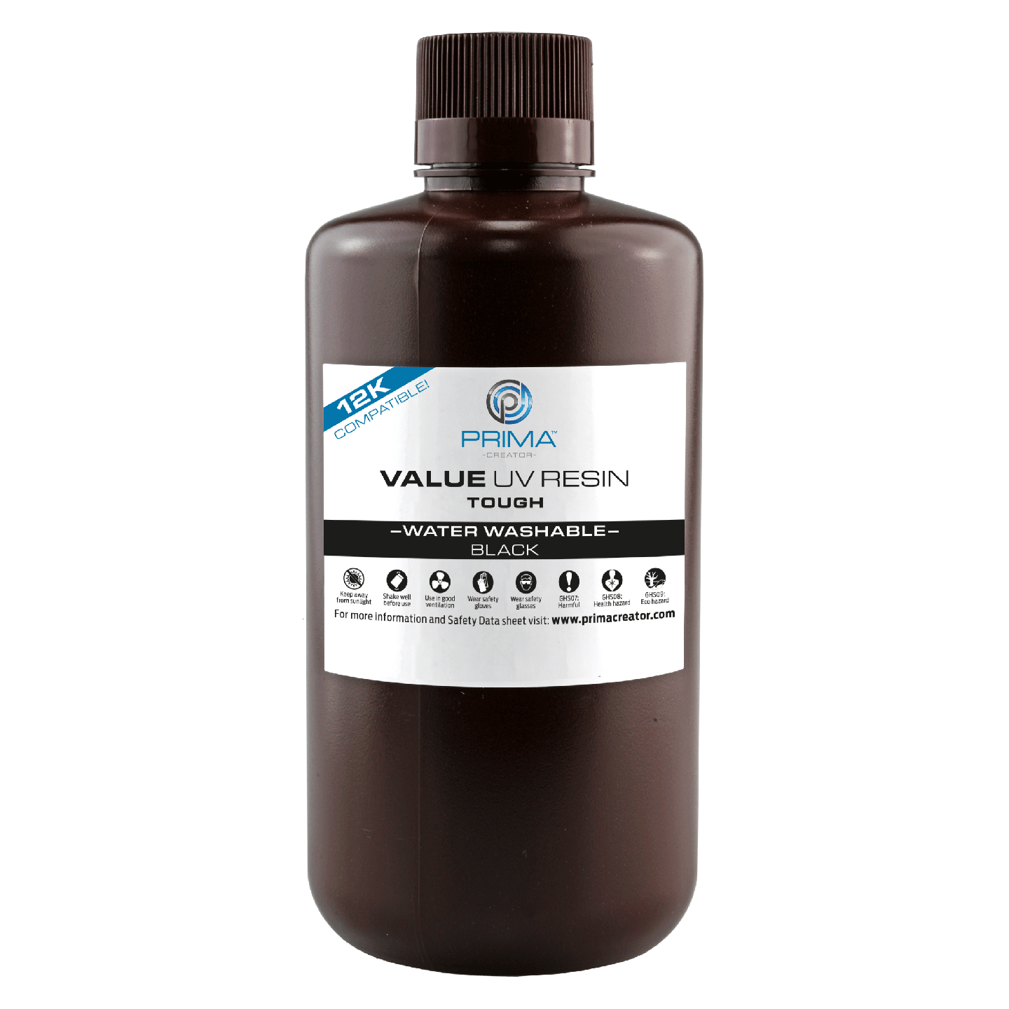 PrimaCreator Value Tough (ABS Like) Water Washable UV Resin - 1kg