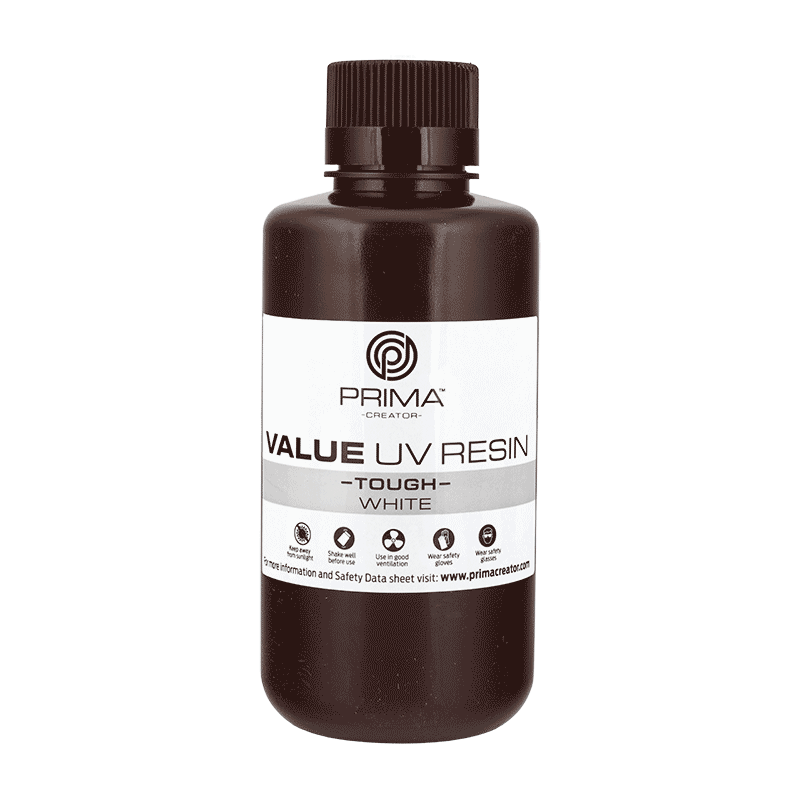 PrimaCreator Value Tough UV Resin (ABS Like) - 500 g - White