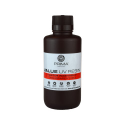 PrimaCreator Value Water Washable UV Resin - 500 g - Transparent Red