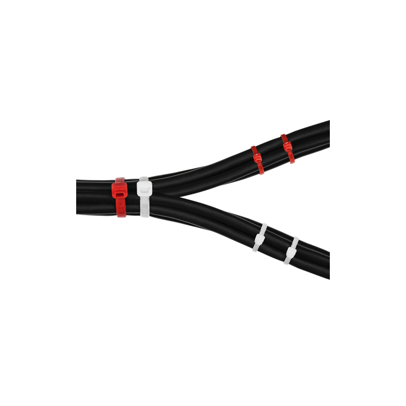 Deltaco Cable Ties - 200-pack