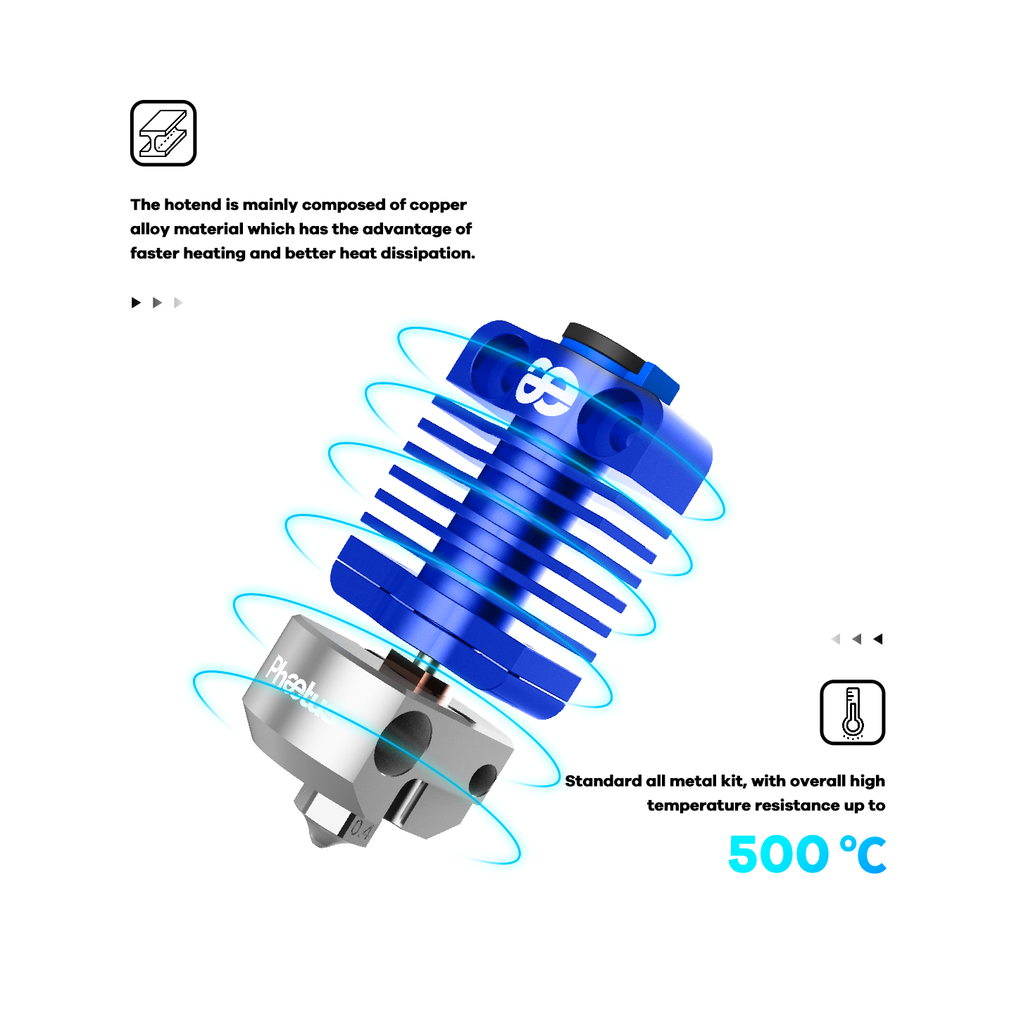 Phaetus Dragonfly hot-end BMS