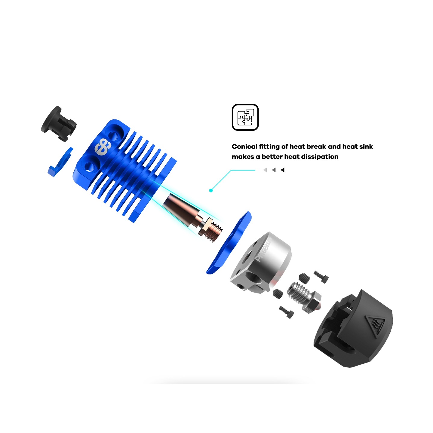 Phaetus Dragonfly hot-end BMS