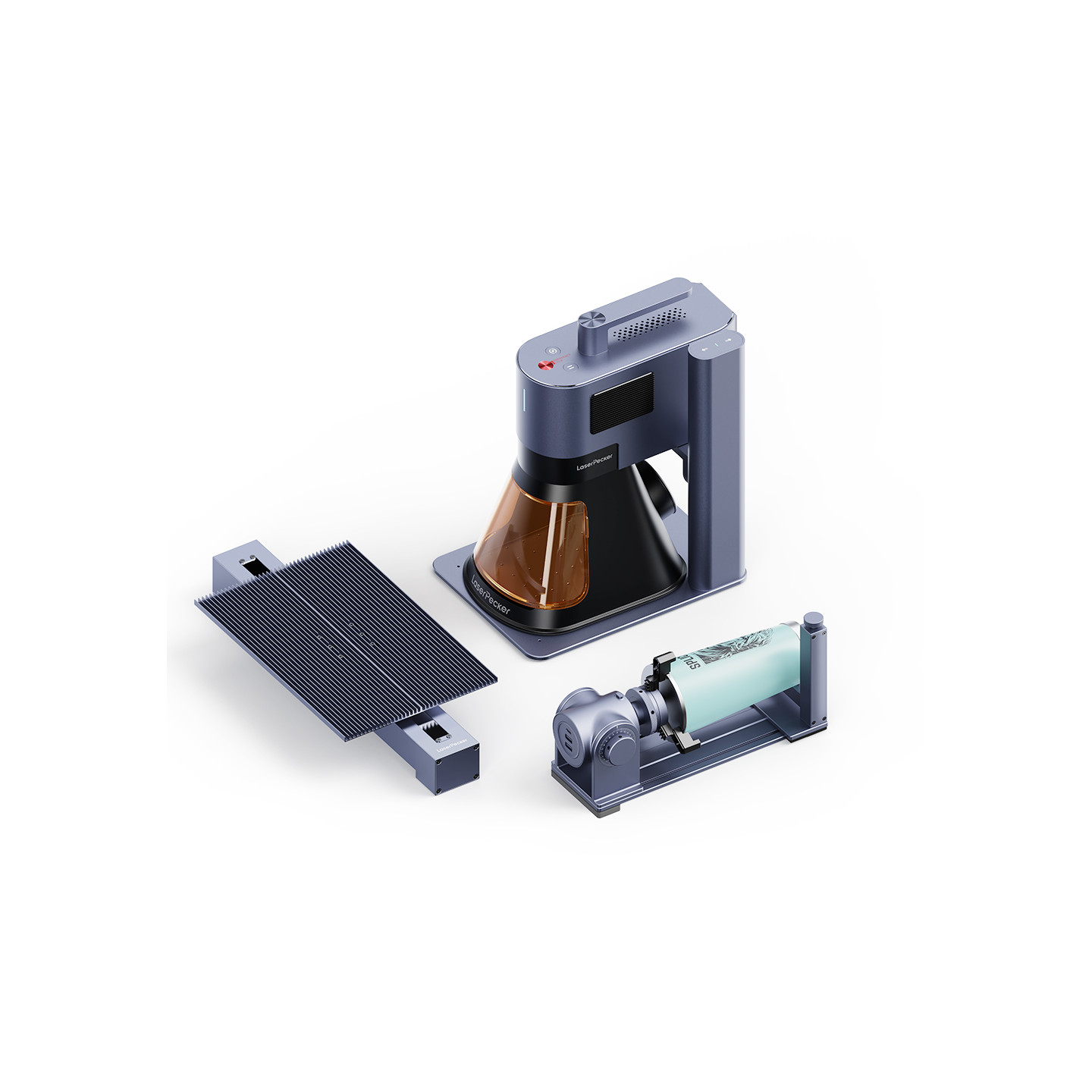 LaserPecker LP5 Fiber + Diode Laser Engraver