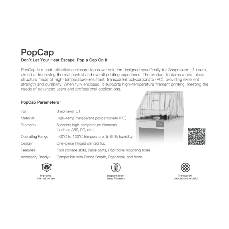 BIQU - PopCap with 4 filaments