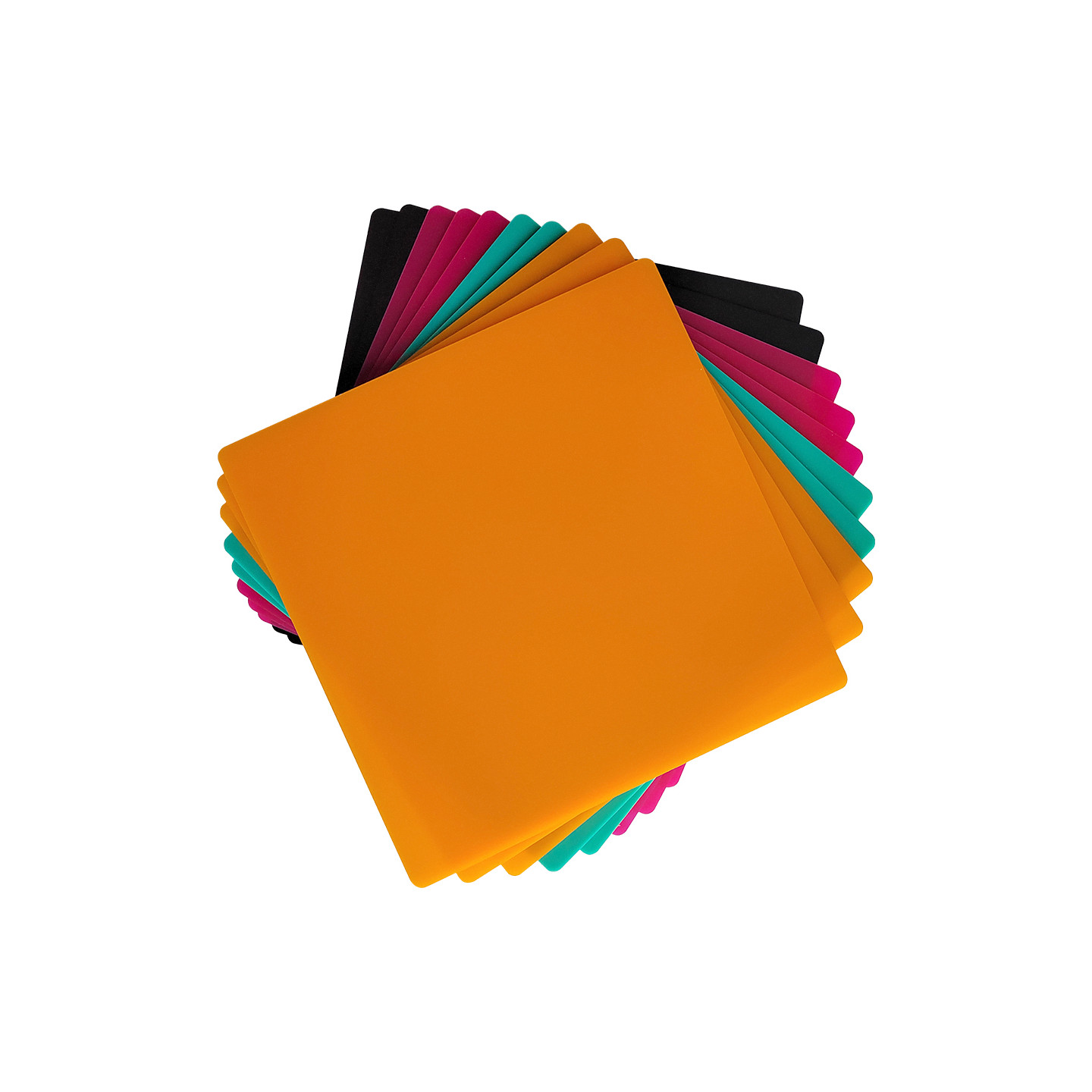 Creality Falcon Series Frosted Colorful Acrylic Sheets 200 x 200 x 3mm - 10pcs