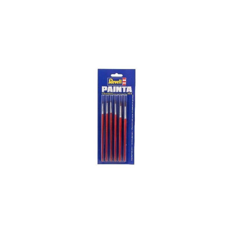 Revell Painta Standard Brushes - 6 pcs