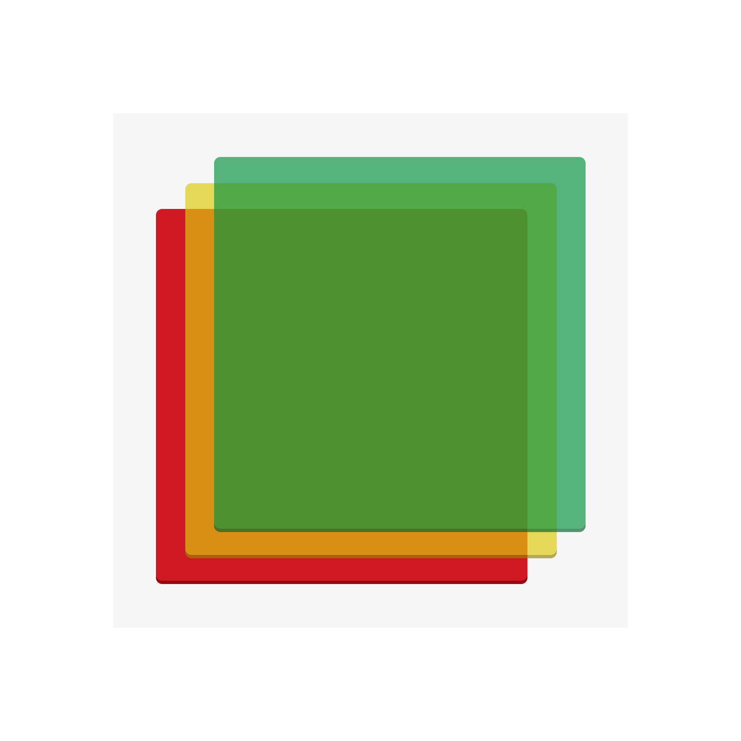 Creality Falcon Series Three Colors Transparent Acrylic Sheets 200 x 200 x 3mm - 10pcs