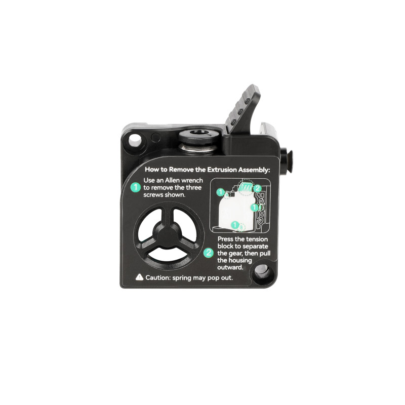 Creality Extruder Front shell kit for K2 Plus / K2 Pro / K2
