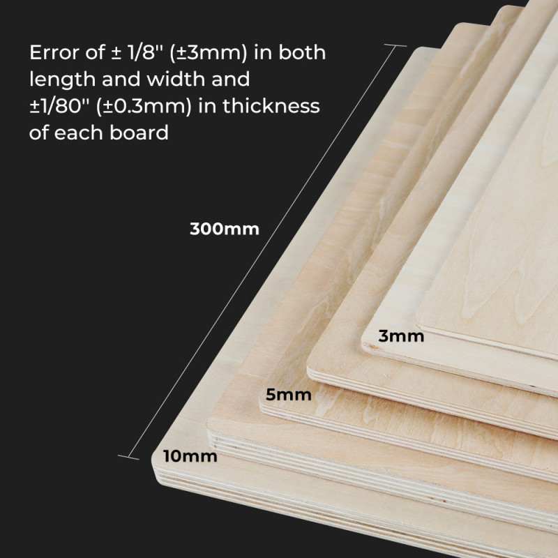 Creality Wooden board combination Pack