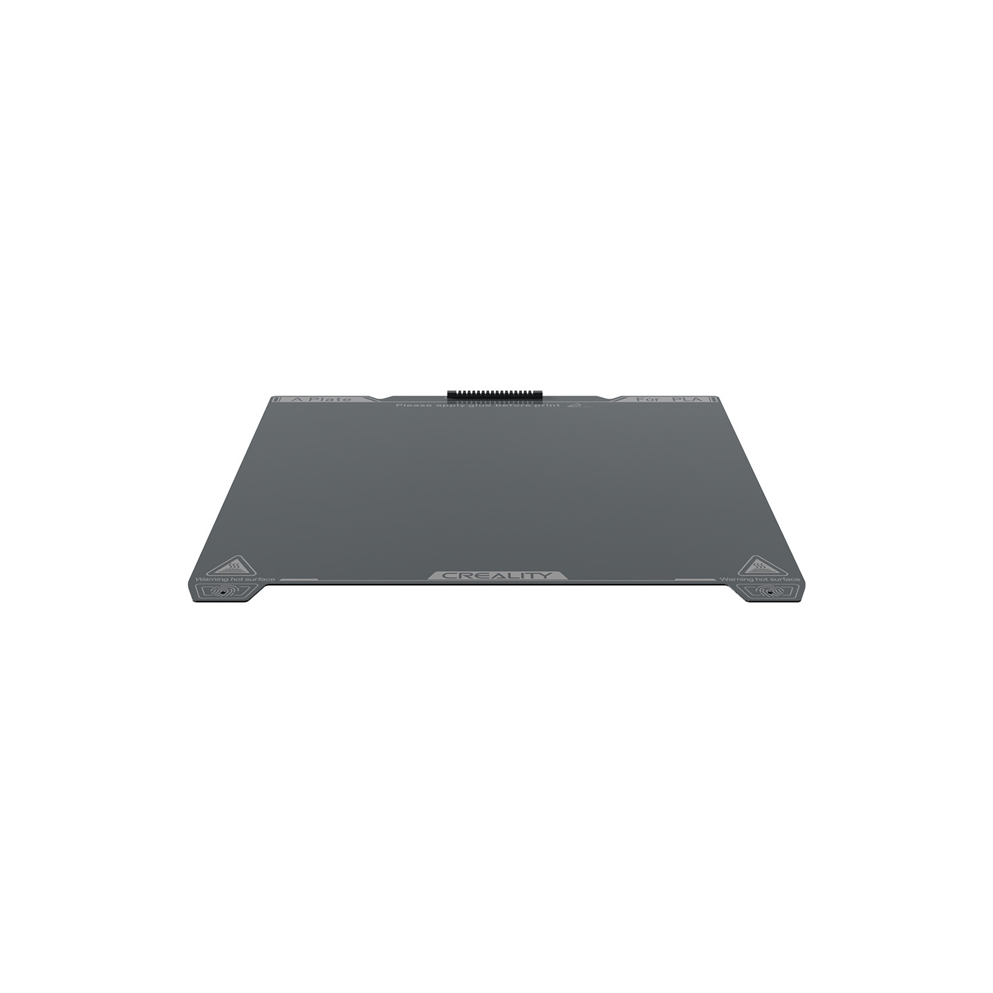 Creality 3D K1C Smooth PEI Build Plate Without Soft Magnetic Sticker - 235 x 235mm