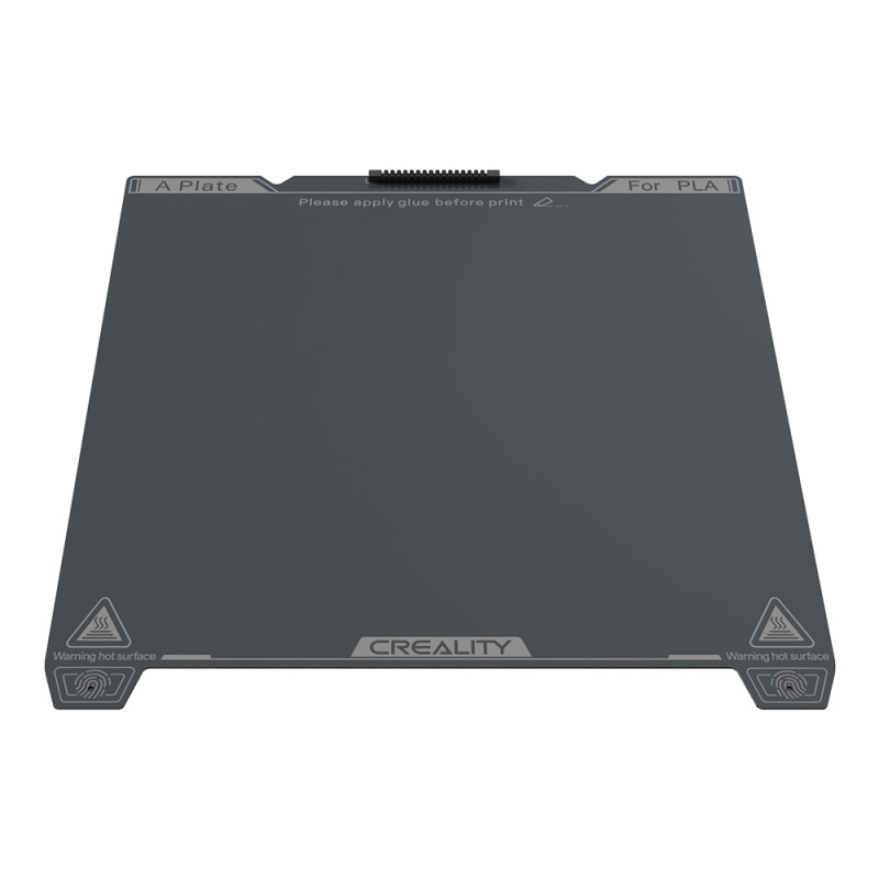 Creality 3D K1C Smooth PEI Build Plate Without Soft Magnetic Sticker - 235 x 235mm