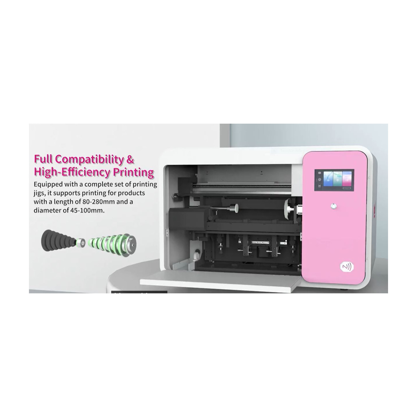 NOCAI UV printeris NC-Cylinder Elf-mini