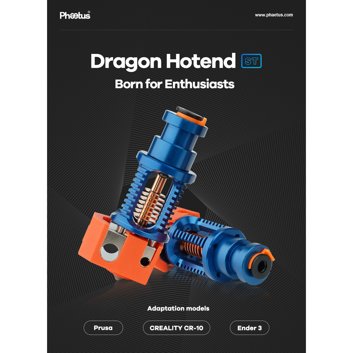 Phaetus Dragon Standard Flow Hot-End
