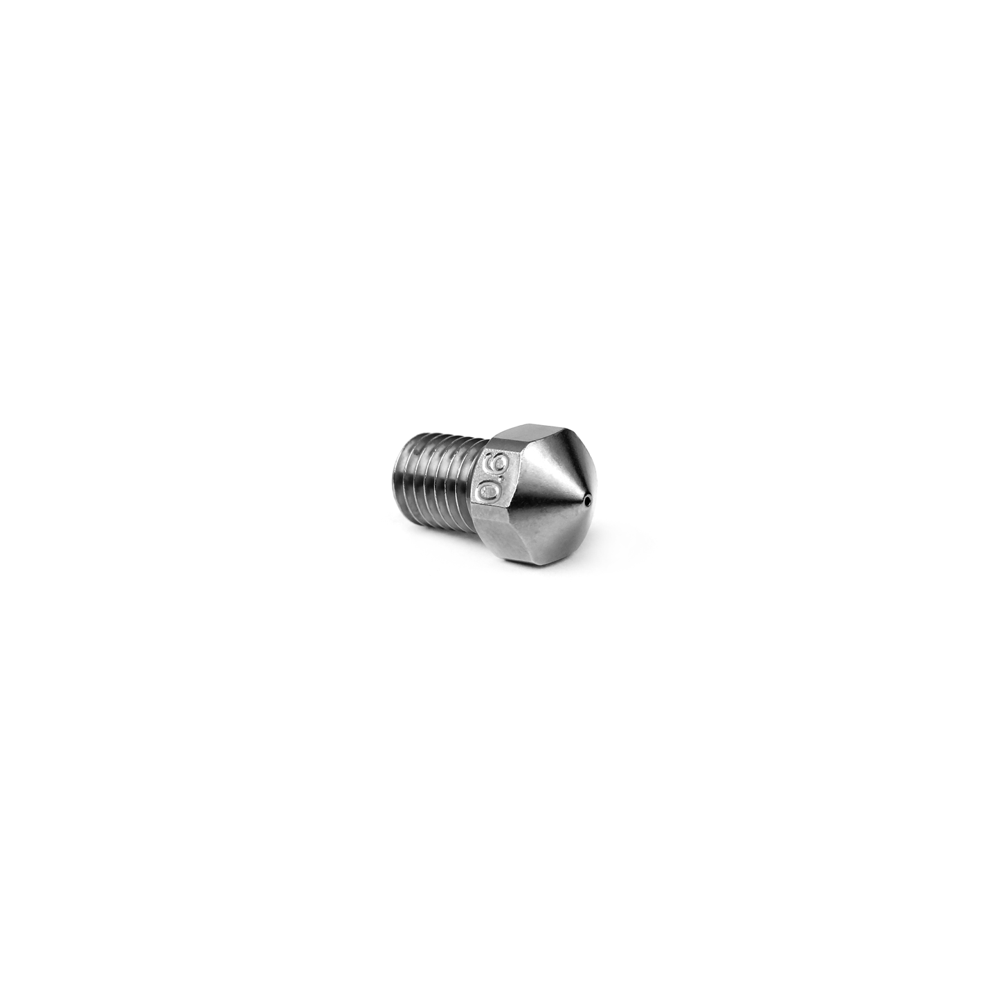 Micro Swiss Brass Plated Wear Resistant Nozzle for Flashforge Creator Pro 2 - 0,6 mm