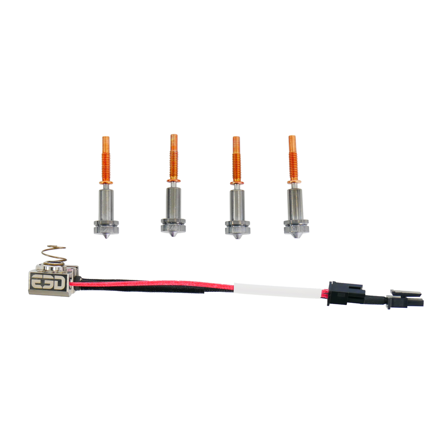 E3D Revo Ultra High Temp Hotside - PT100 - Fully Loaded Kit