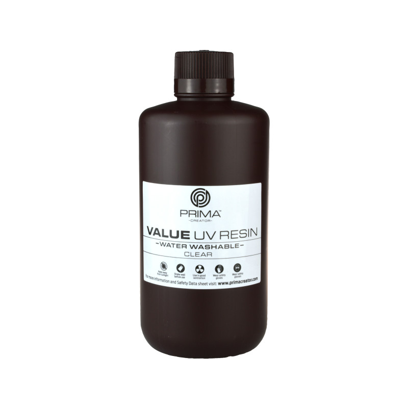 PrimaCreator Value Water Washable UV Resin - 1 kg - Clear