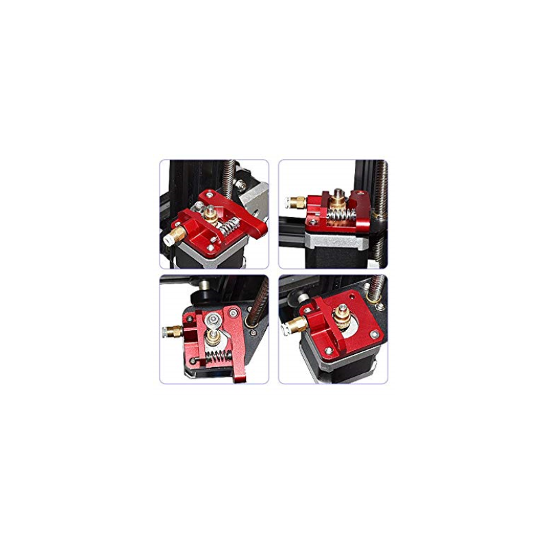 MK8 / CR10 Red Metal Extruder Kit