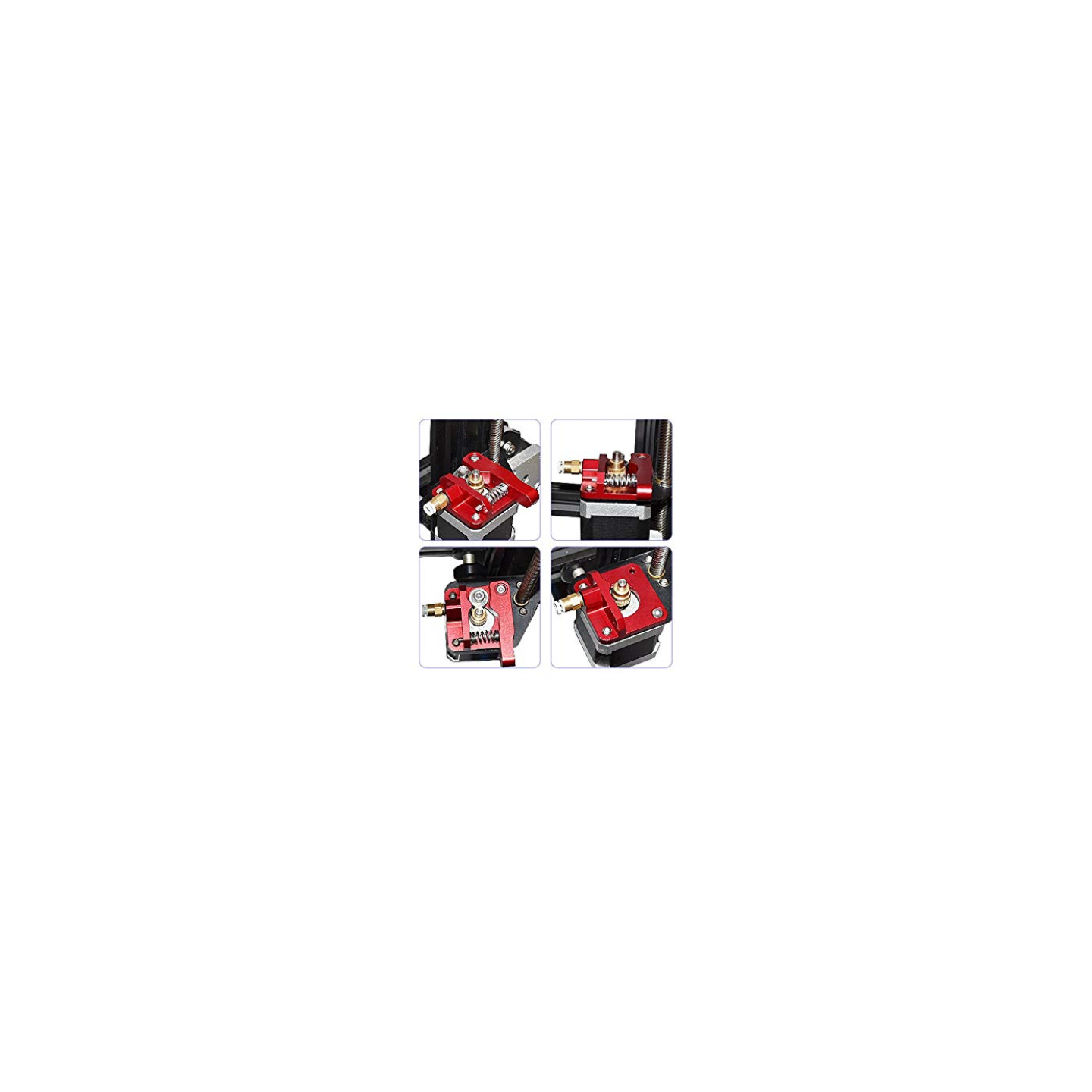 MK8 / CR10 Red Metal Extruder Kit