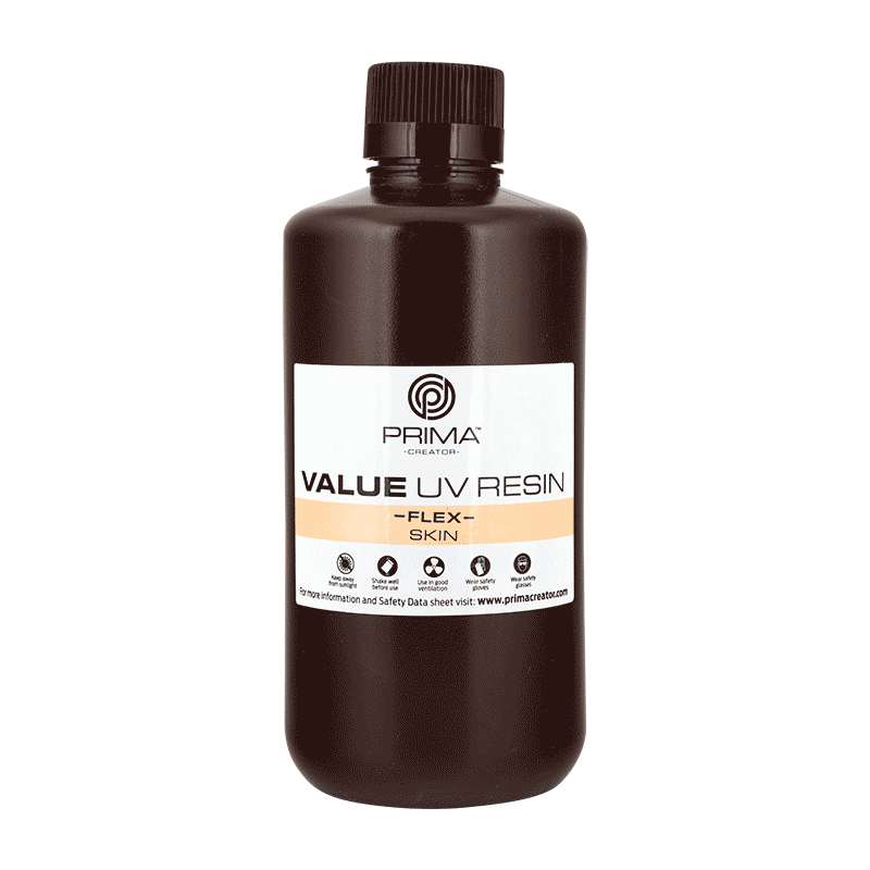 PrimaCreator Value Flex UV Resin - 1 kg - Skin