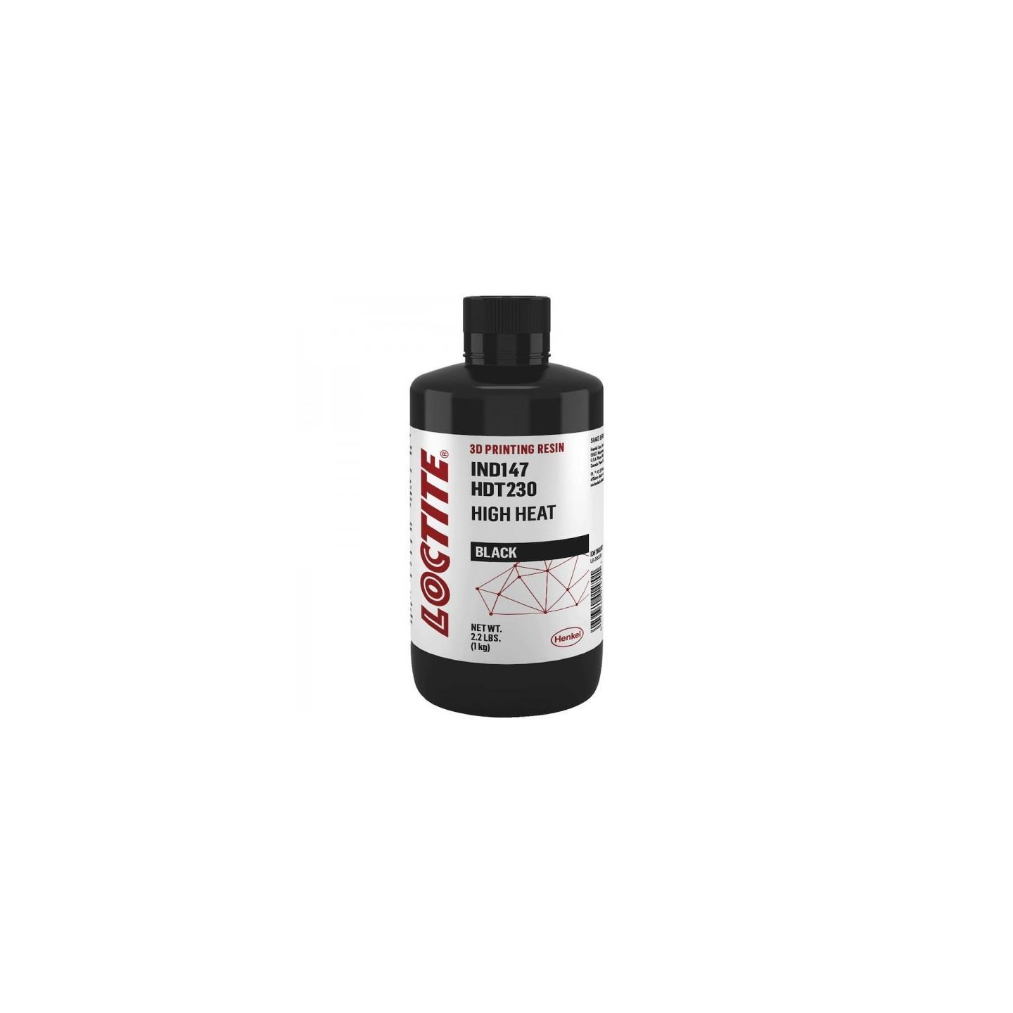 Loctite 3D IND147 Black Resin - 1kg