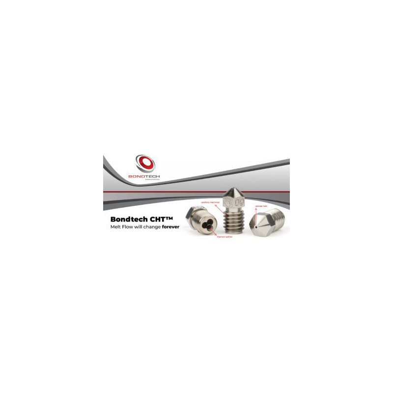 Bondtech CHT® Coated Brass Nozzle 0,5 mm -1 pcs
