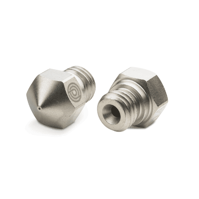 MK10 Nickel Plated Copper Nozzle 0,4 mm (For all-metal hot-ends)  - 1 pcs