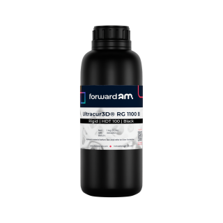 Forward AM Ultracur3D Rigid UV Resin RG 1100 - 1 kg - Black