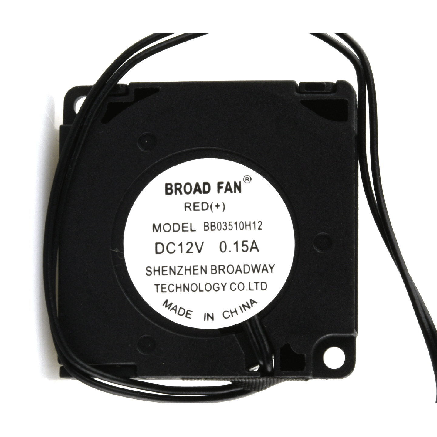 Raise3D E2 Left Extruder Model Cooling Fan