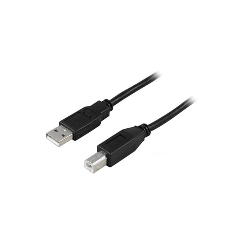 Deltaco USB Cable - 1 m - A-B