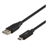 Deltaco USB Cable - 1 m - A-C