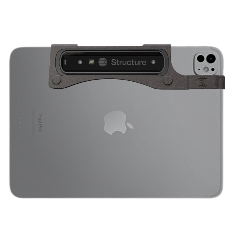 Structure Sensor 3 Bracket for 11-inch iPad Pro (2nd, 3rd & 4th Gen.), iPad Air (4th & 5th Gen.) and 12.9-inch iPad Pro (4th Gen