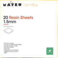 Mayku Resin Sheets (LDPE Sheets) 20 pack of 1.5mm 