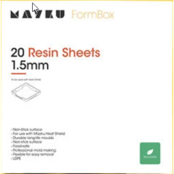 Mayku Resin Sheets (LDPE Sheets) 20 pack of 1.5mm 