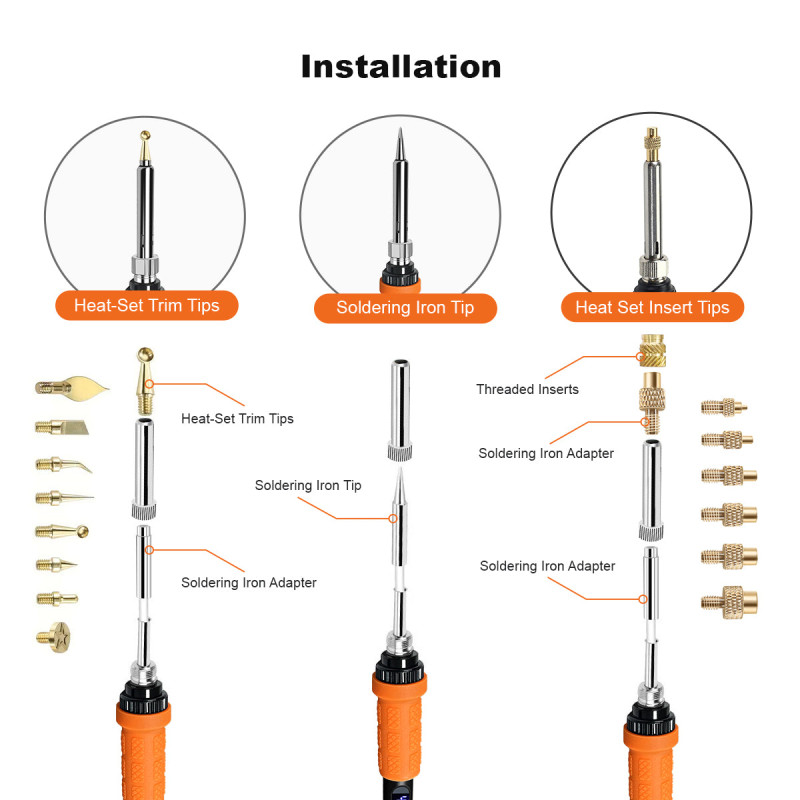 Mintion Soldering Iron Kit - UK PLUG