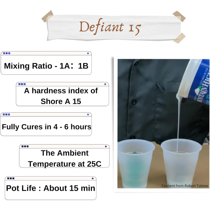 Siraya Tech Silicone - Defiant 10 - 500 g + 500 g