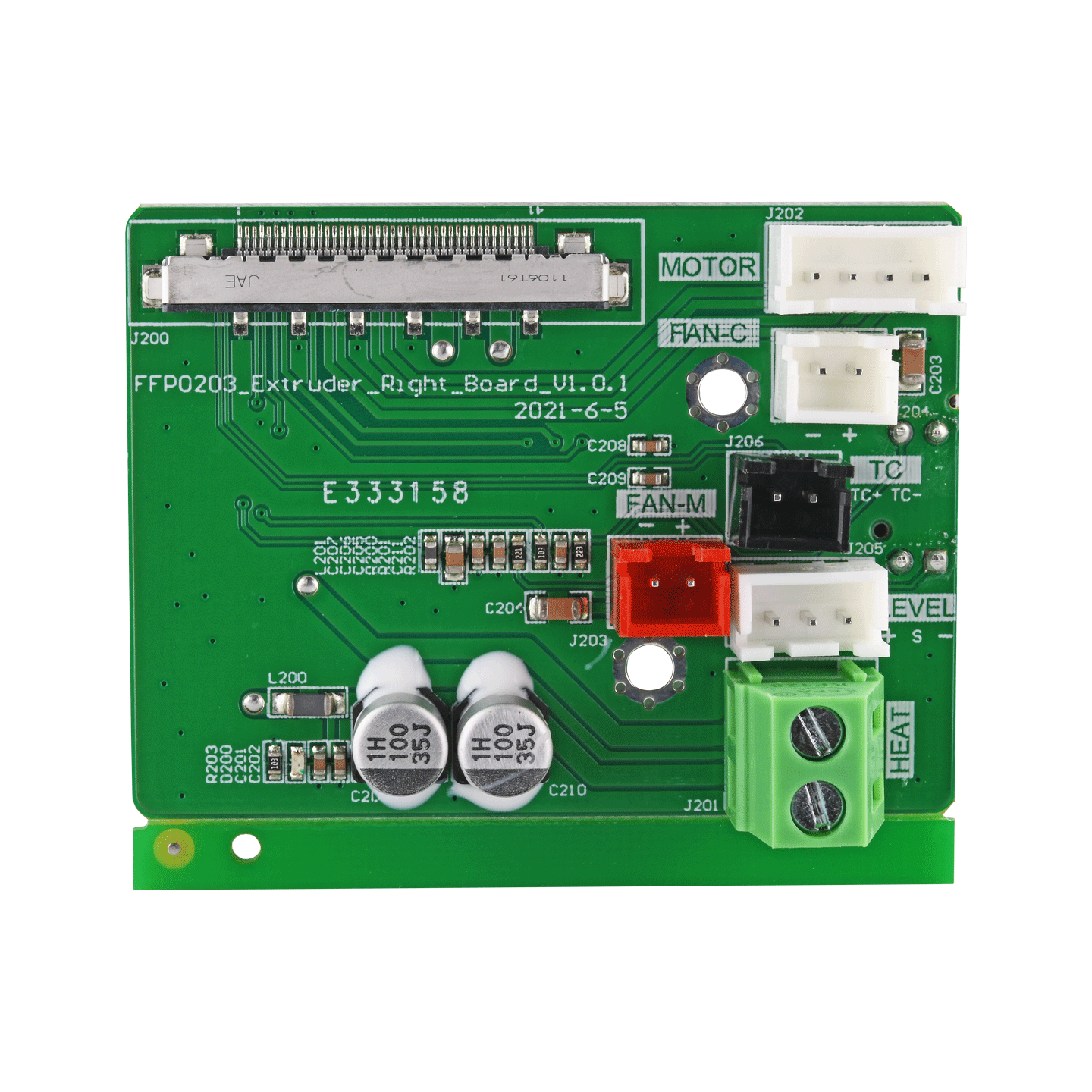 Flashforge Creator 3 Pro Right Extruder Board