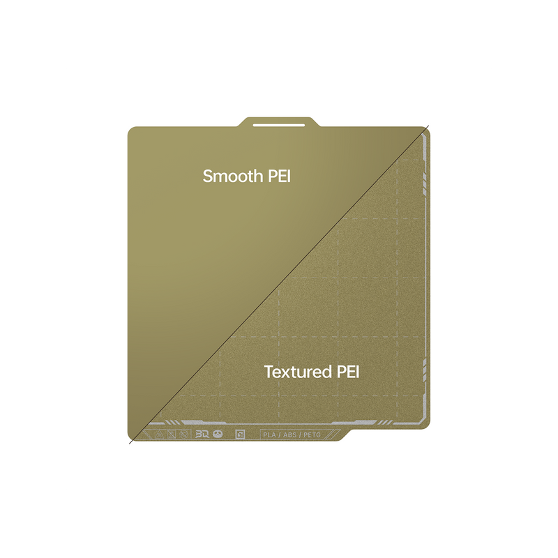 BIQU Panda Build Plate For Bambu Lab - Textured PEI x Smooth PEI