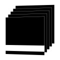 xTool 1,3mm Laser Engraving Two-Tone Plastic Sheet (5pcs)