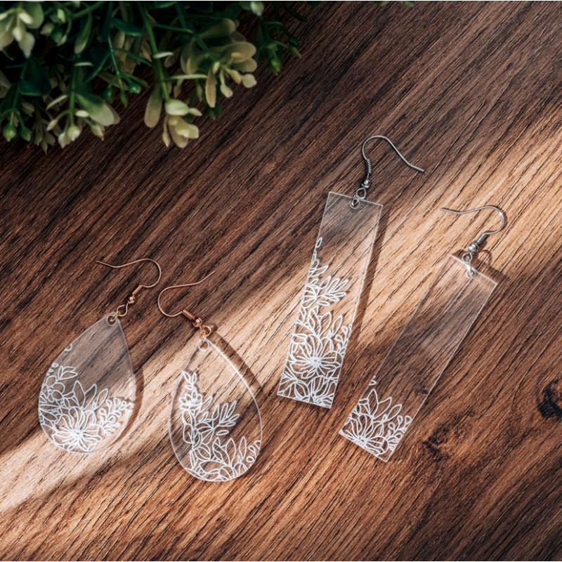 xTool 1mm Clear Transparent Glossy Acrylic Sheet Plexiglass (10pcs)