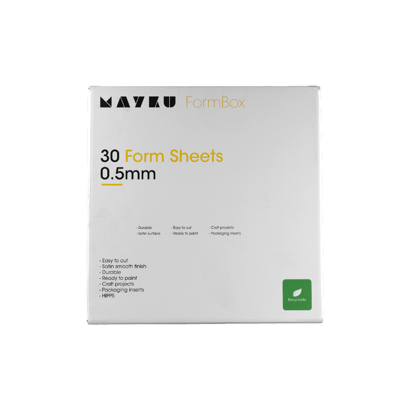 Mayku FormBox Form Sheets (30 Pack)