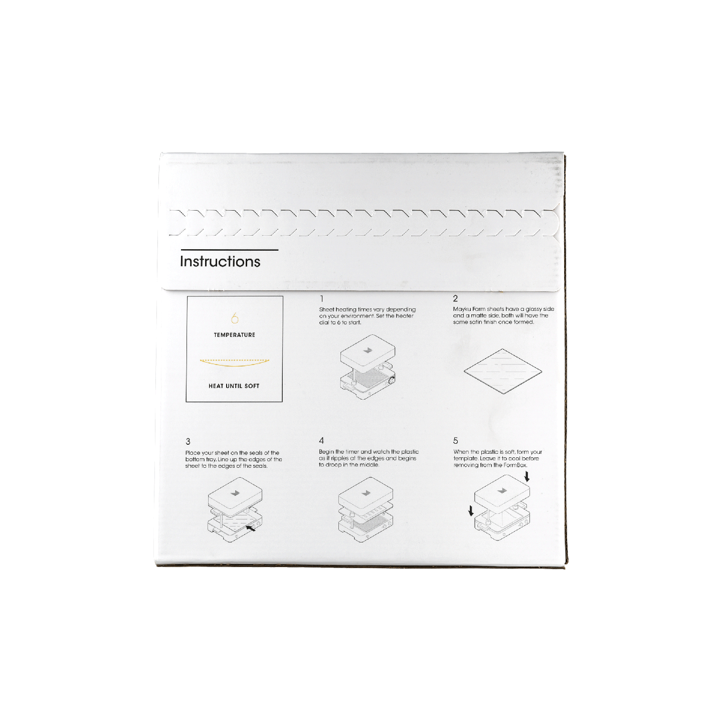 Mayku FormBox Form Sheets (30 Pack)