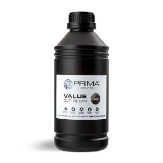 PrimaCreator Value UV / DLP Resin - 1 kg - Black
