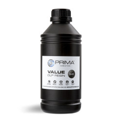 PrimaCreator Value UV / DLP Resin - 1 kg - Black